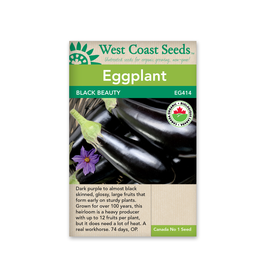 West Coast Seeds Black Beauty Certified Organic