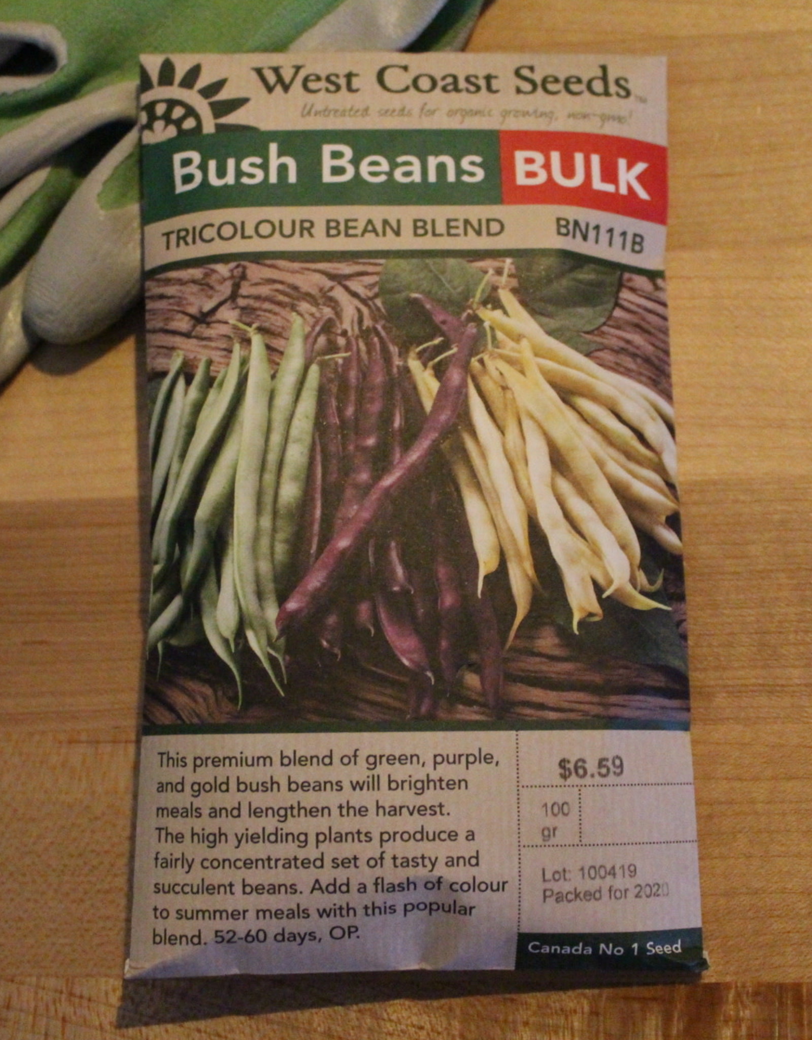 West Coast Seeds Tricolor Bean Blend