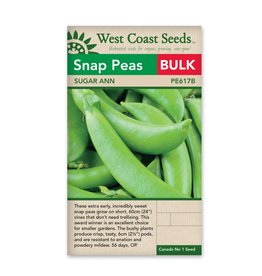 West Coast Seeds Peas - Sugar Ann
