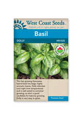 West Coast Seeds Basil - Dolly Organic