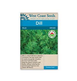 West Coast Seeds Dill - Ella Organic