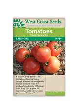 West Coast Seeds Tomato - Early Girl F1