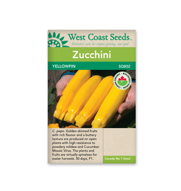 West Coast Seeds Squash-Summer - Yellowfin F1 Organic