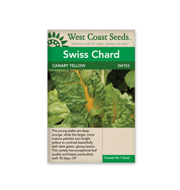 West Coast Seeds Swiss Chard - Canary Yellow