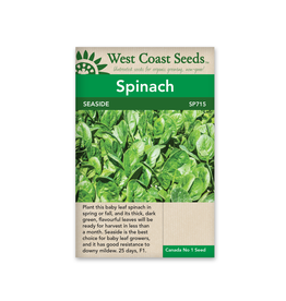 West Coast Seeds Spinach - Seaside F1