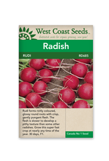 West Coast Seeds Radish - Rudi A
