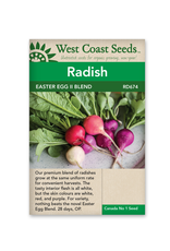 West Coast Seeds Radishes - Easter Egg II