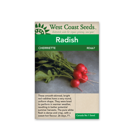 West Coast Seeds Radishes - Cherriette F1 / Cherriette