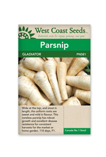 West Coast Seeds Parsnip - Gladiator F1