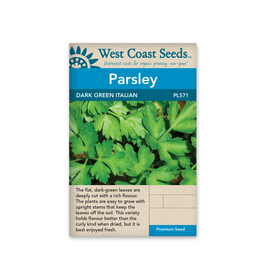 West Coast Seeds Parsley - Dark Green Italian