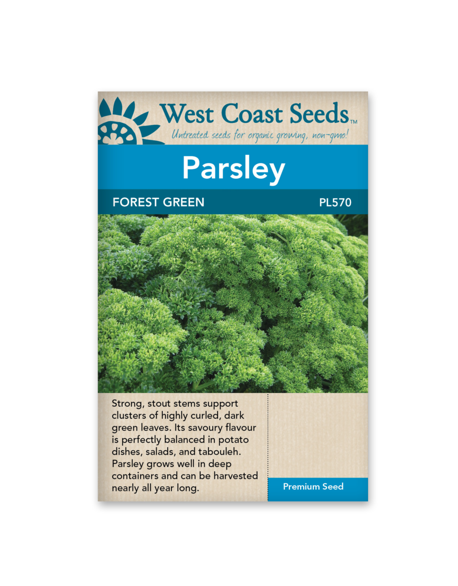 West Coast Seeds Parsley - Forest Green