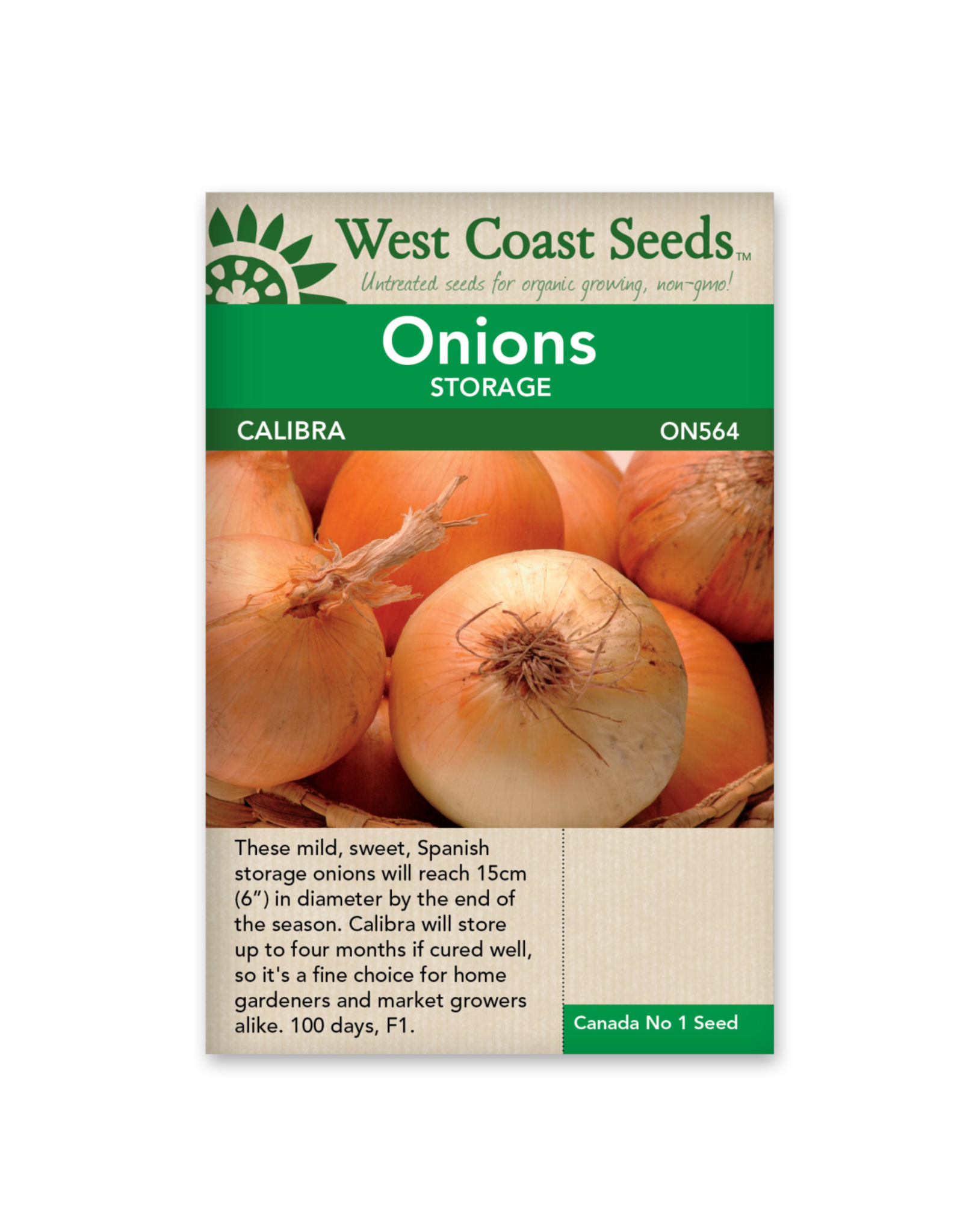 West Coast Seeds Onions - Calibra F1