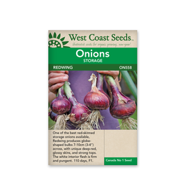West Coast Seeds Onions - Redwing F1 Coated