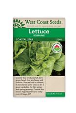 West Coast Seeds Lettuce - Coastal Star Organic