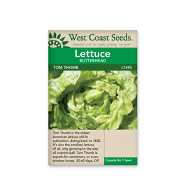 West Coast Seeds Lettuce - Tom Thumb