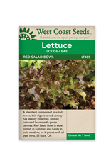 West Coast Seeds Salad Bowl - Red