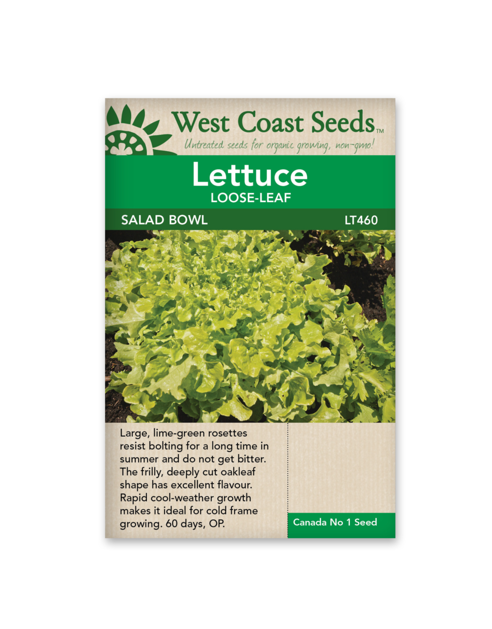 West Coast Seeds Salad Bowl - Green