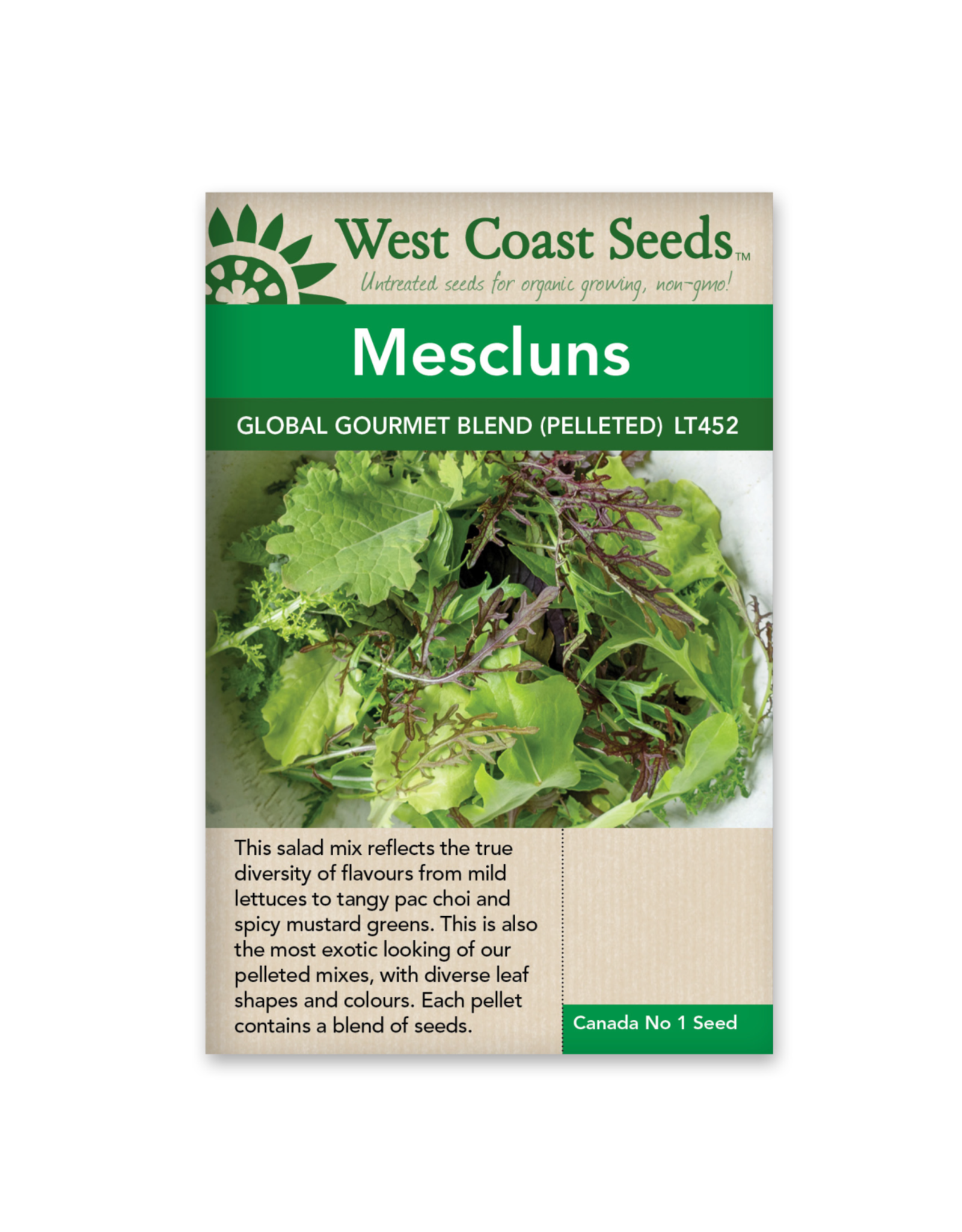 West Coast Seeds Global Gourmet (Pelleted ) (12 Seeds)