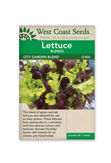 West Coast Seeds Lettuce - City Garden (Pelleted)