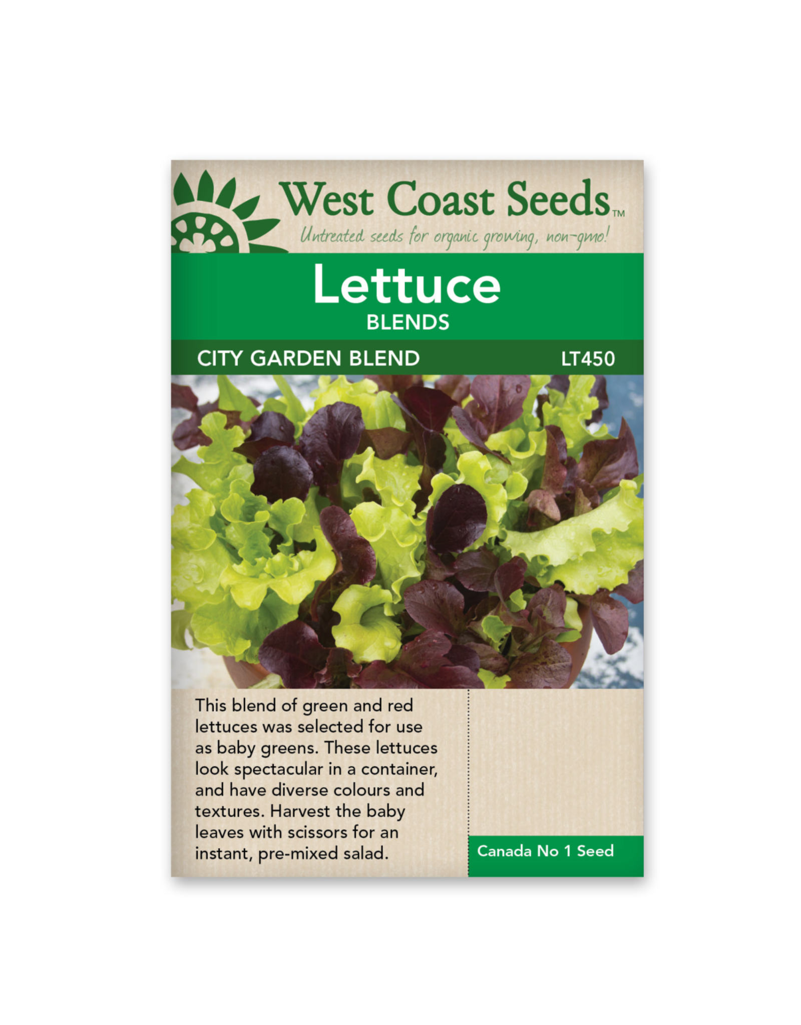 West Coast Seeds City Garden (Pelleted)