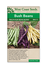 West Coast Seeds Tricolor Bean Blend