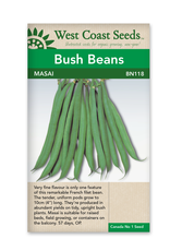 West Coast Seeds Bush Bean - Masai French