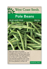 West Coast Seeds Beans - Blue Lake