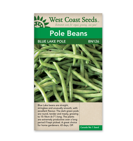 West Coast Seeds Beans - Blue Lake