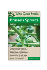 West Coast Seeds Brussel Sprouts - Gustus F1