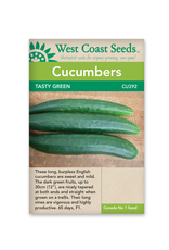 West Coast Seeds Cucumbers - Tasty Green F1