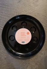 10 inch Black Saucer