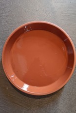 German Terracotta Glazed Saucers