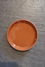 German Terracotta Glazed Saucers