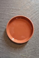 German Terracotta Glazed Saucers