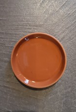 German Terracotta Glazed Saucers