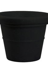 Terrazzo Planter  Black 24 x 20  inch