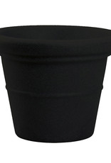 Terrazzo Planter Black 20 x 16 inch