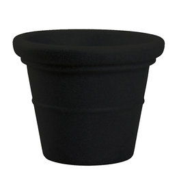 Terrazzo Planter Black 20 x 16 inch