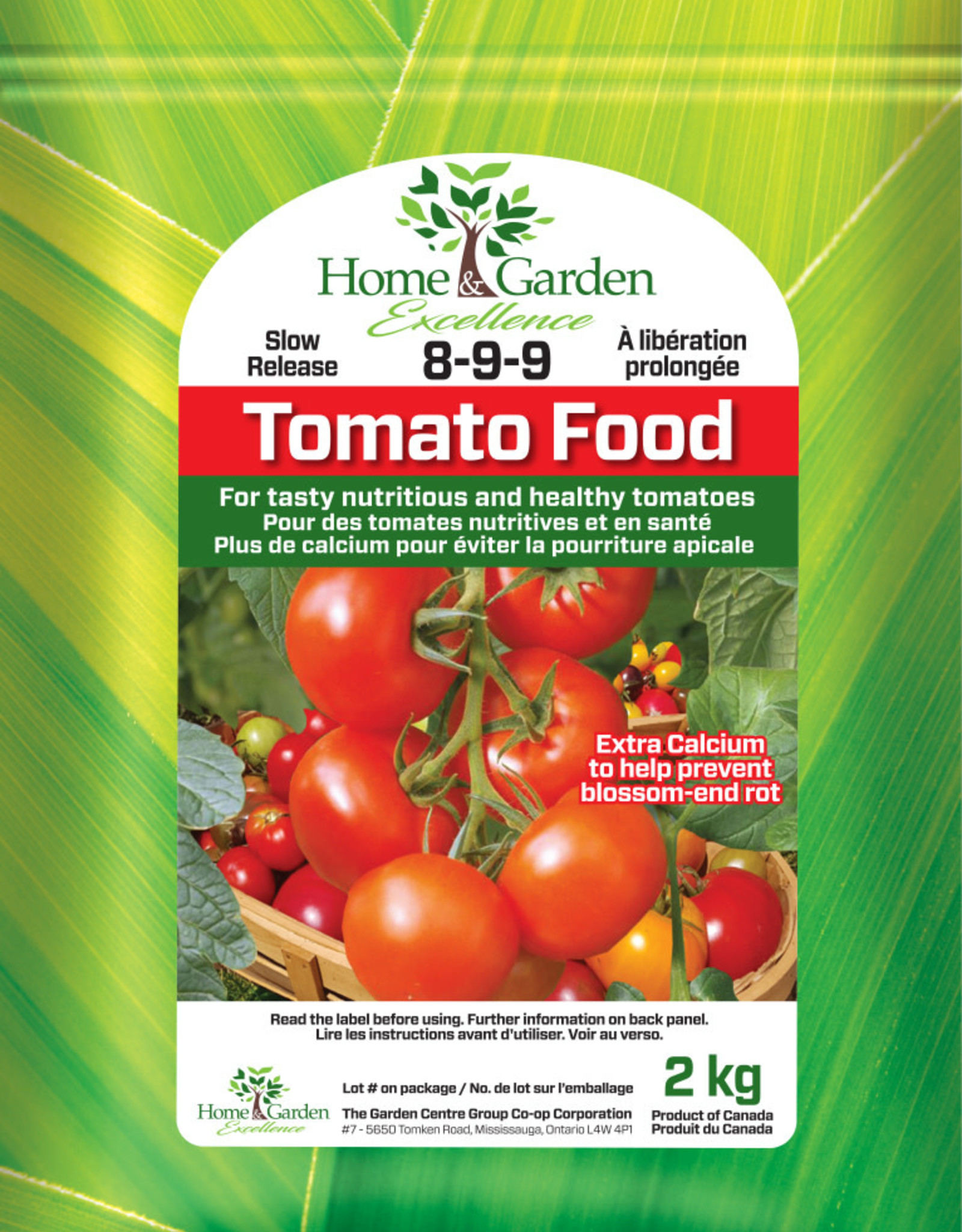 HGE Tomato Food 8-9-9 2kg