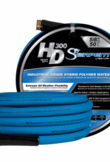 1/2 x 100 ft. Blue HD300 Serpent Garden Hose 300PSI with MxF GHT