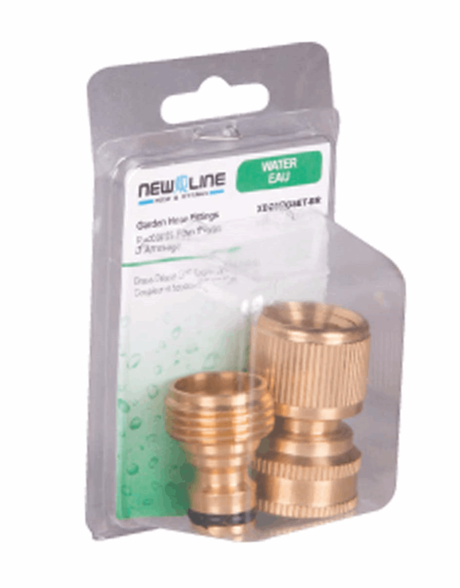 Brass Deluxe GHT Quick Connect Coupler & Plug