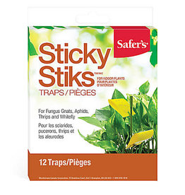 Safer's® Sticky Stiks Fungus Gnat Traps