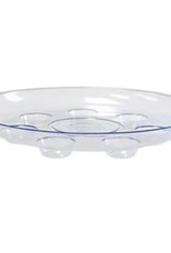 12 Inch Clear Saucer