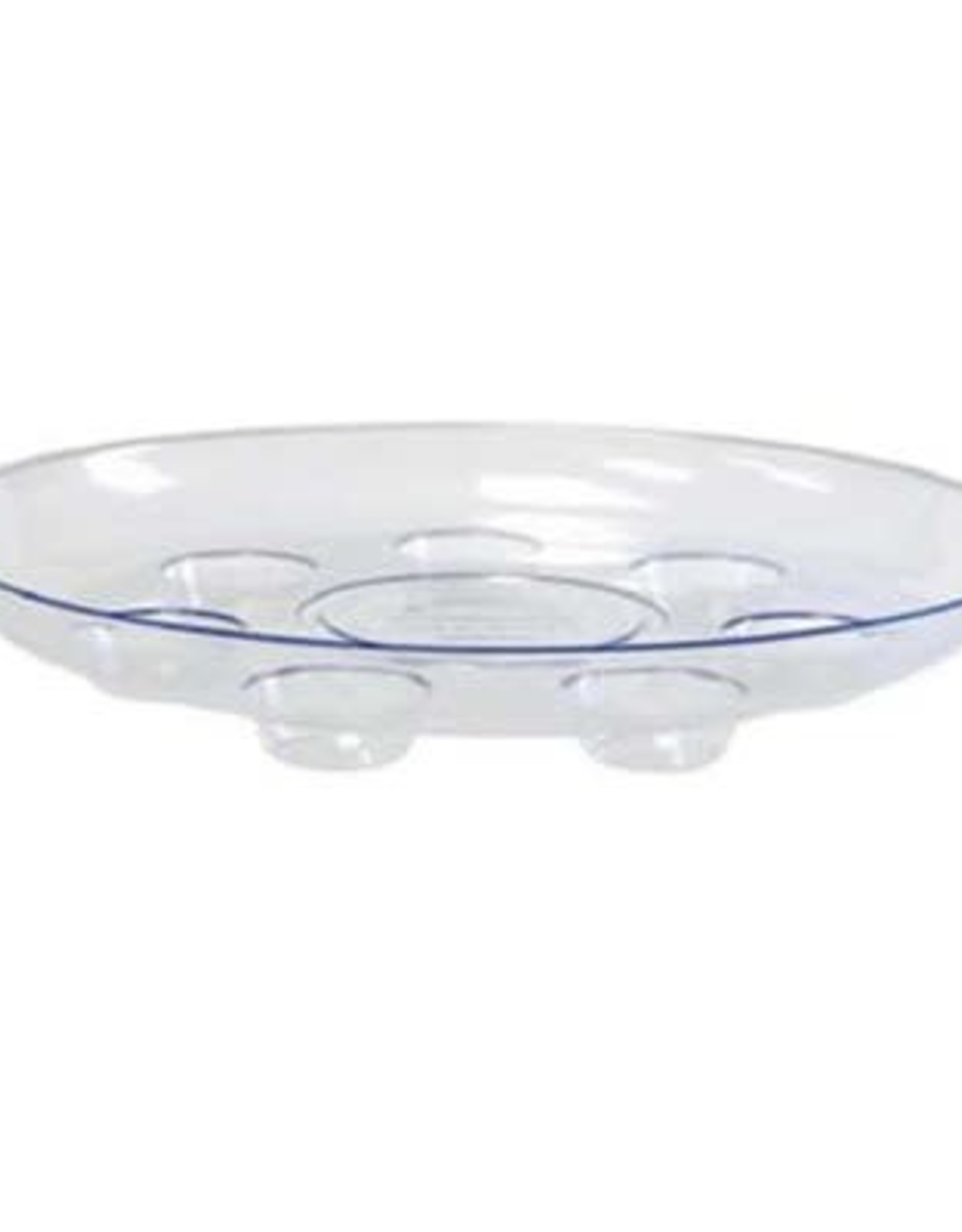 12 Inch Clear Saucer