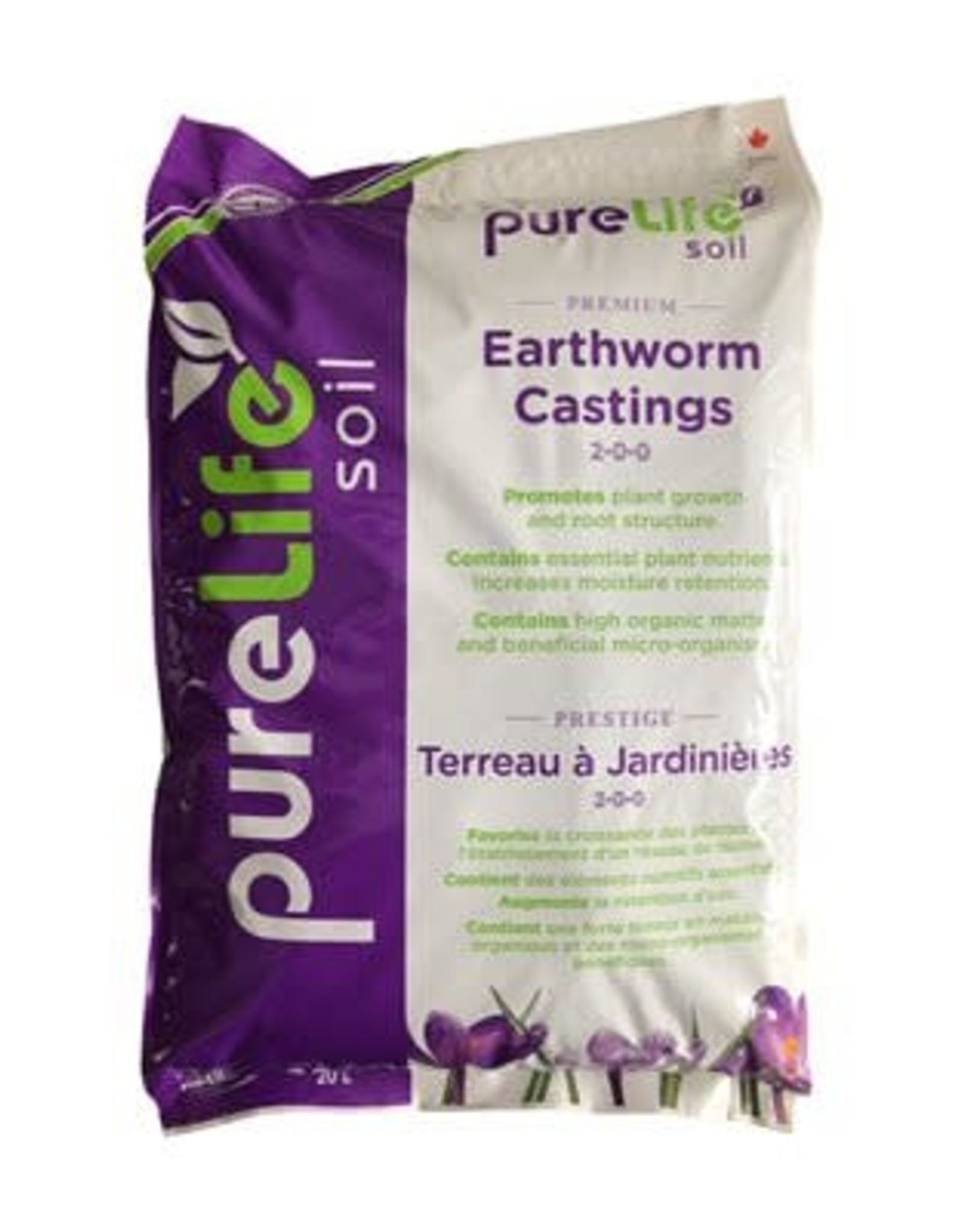 Gro4 Premium Earthworm Castings 20L