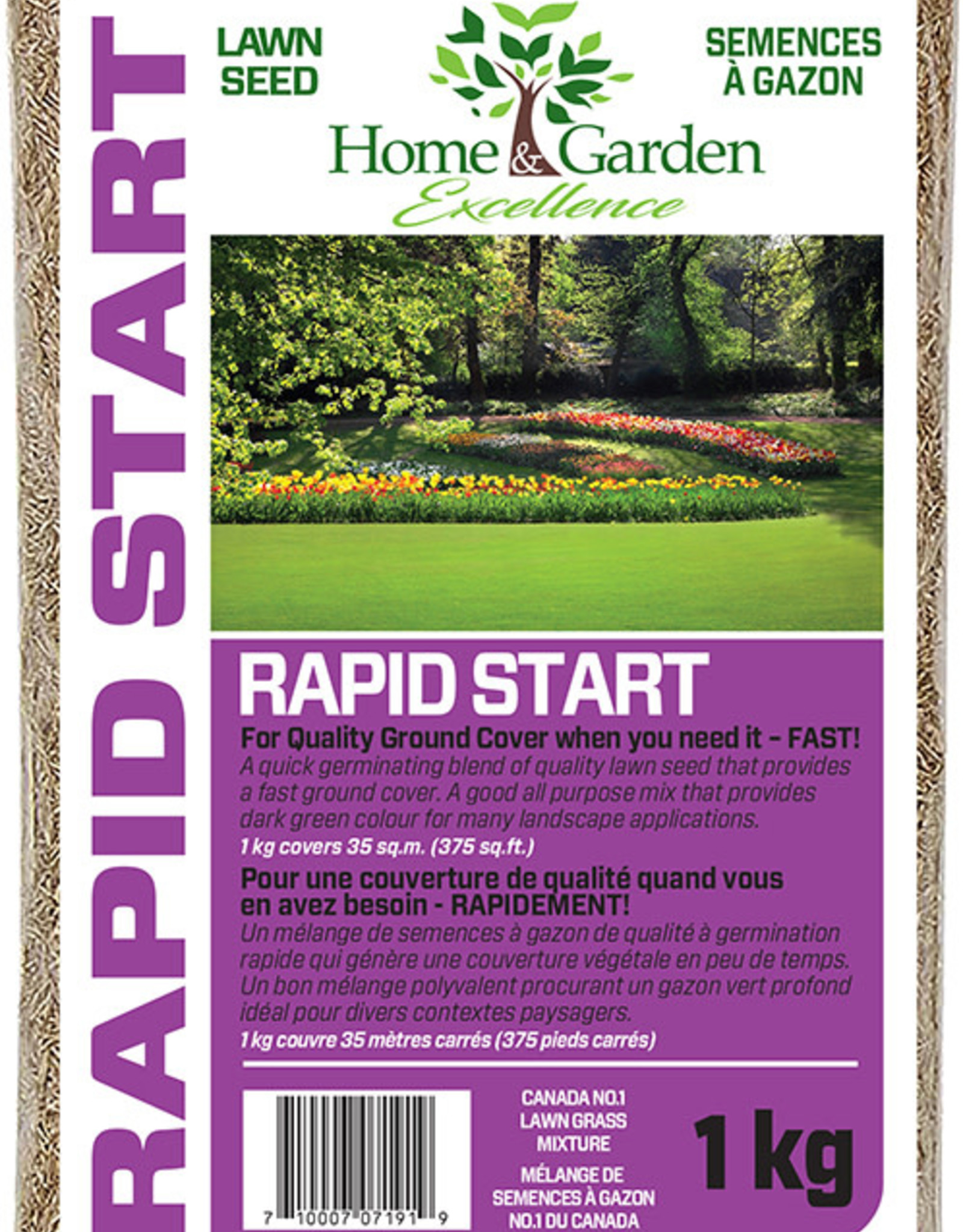 HGE Grass Seed Rapid Start 1kg