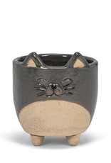 Small Cat on Legs Planter 3 inch