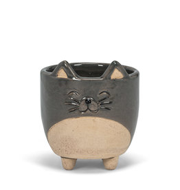 Small Cat on Legs Planter 3 inch