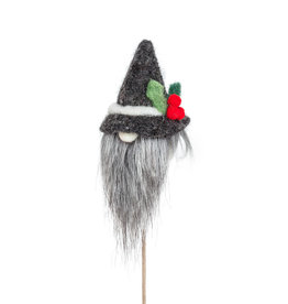 Grey Hat Gnome 12 inch
