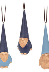 Blue Gnome Ornament